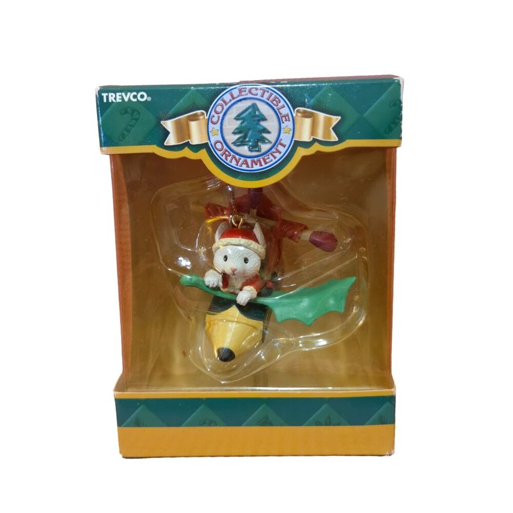 Vintage Trevco Collectible Ornament - Funny "Merry Christmas Teacher" Pencil